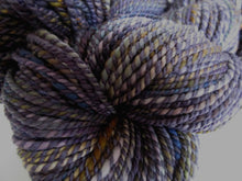 Load image into Gallery viewer, OOAK Hand spun yarn - 20-14 dusky purple
