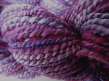 Load image into Gallery viewer, OOAK Handspun Yarn - 20-19 jazzy purples
