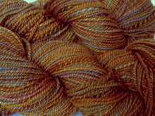Load image into Gallery viewer, OOAK Handspun Yarn - 20-26 - fresh pumpkin
